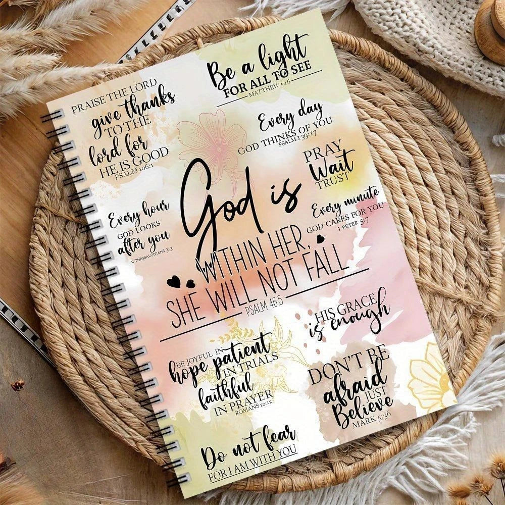 Faith Inspired Spiral Notebook