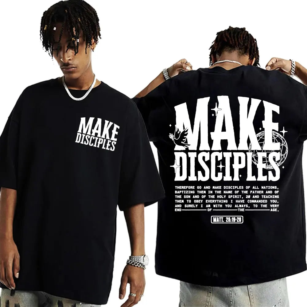 Go Make Disciples Christian T-Shirts