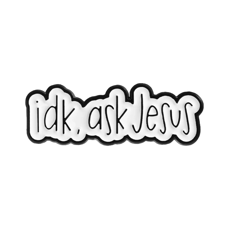 I Love Jesus Enamel Pins