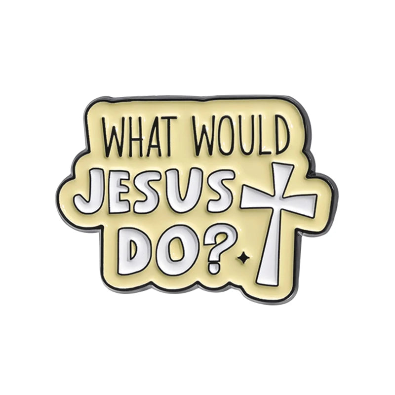 I Love Jesus Enamel Pins