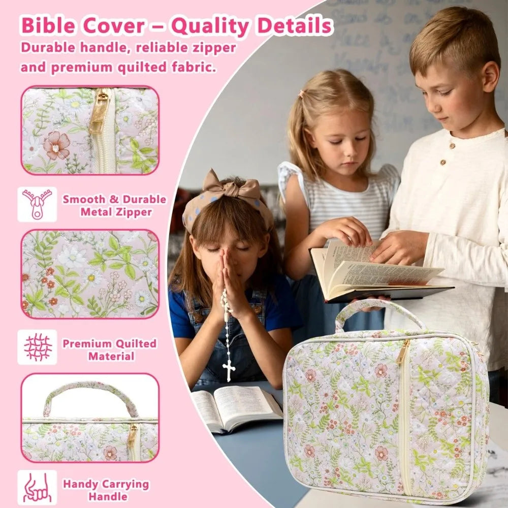 Quilted Bible Cover Case