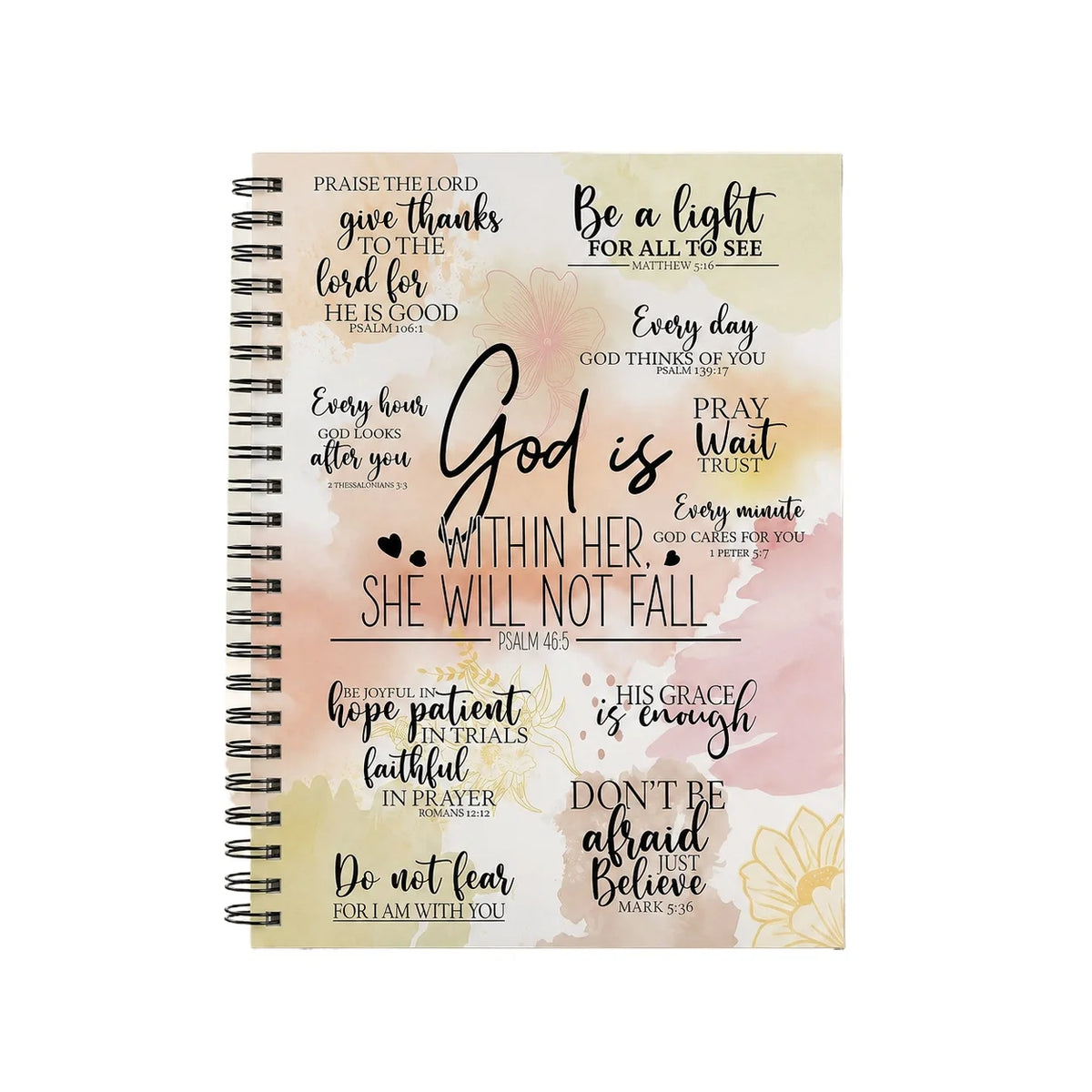 Faith Inspired Spiral Notebook