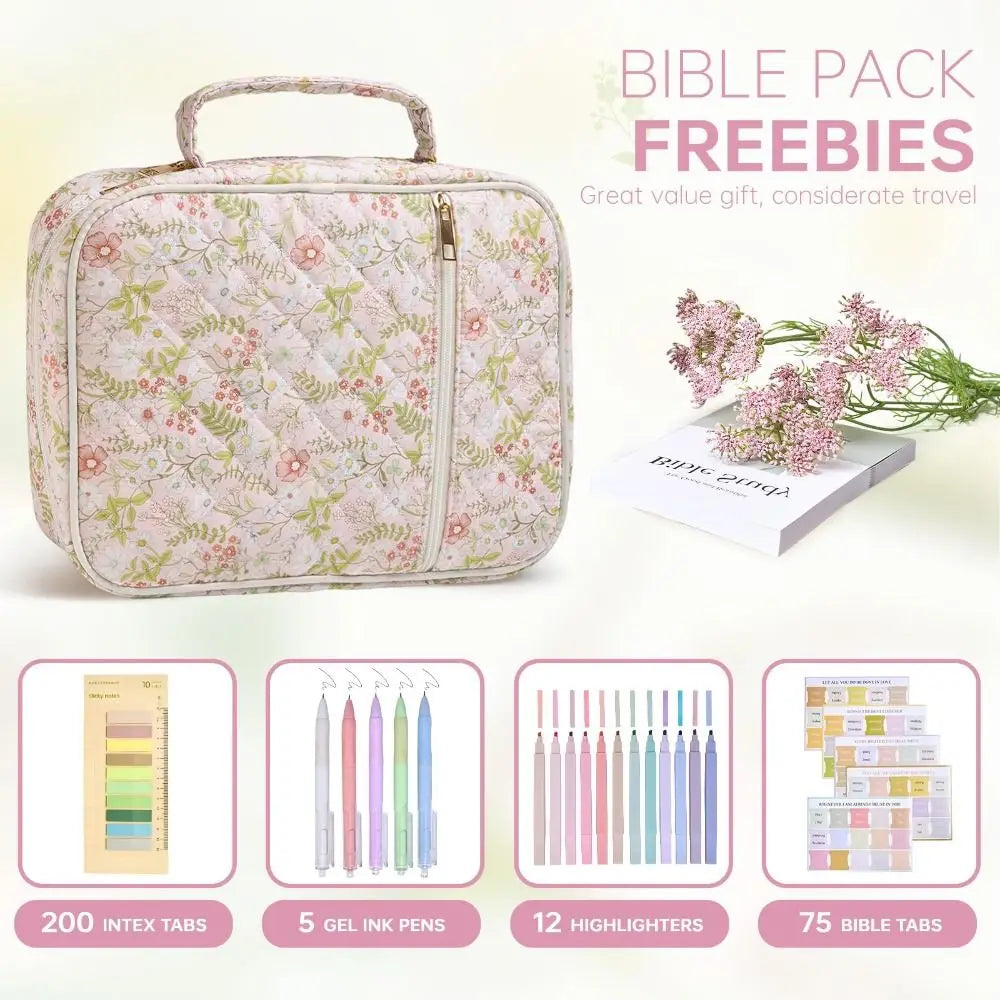 Quilted Bible Cover Case