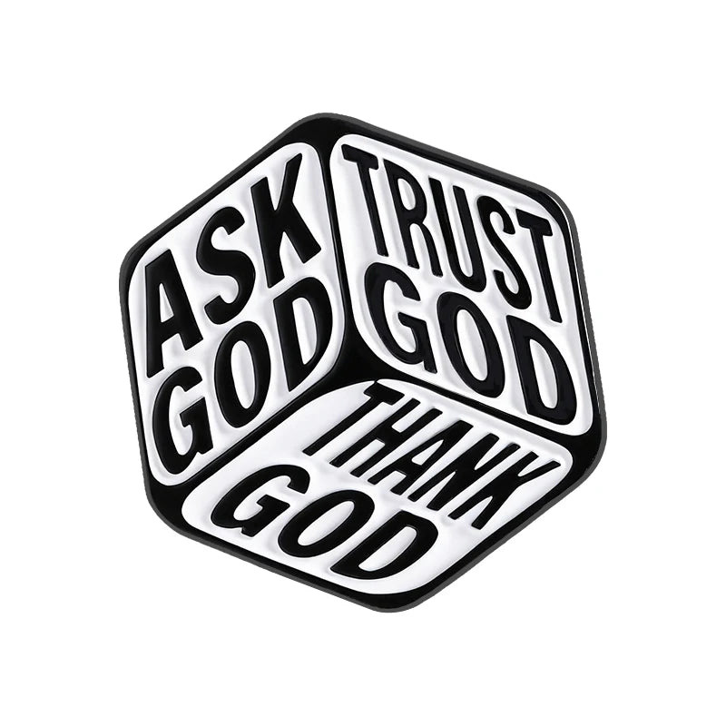 God Be With You Enamel Pins