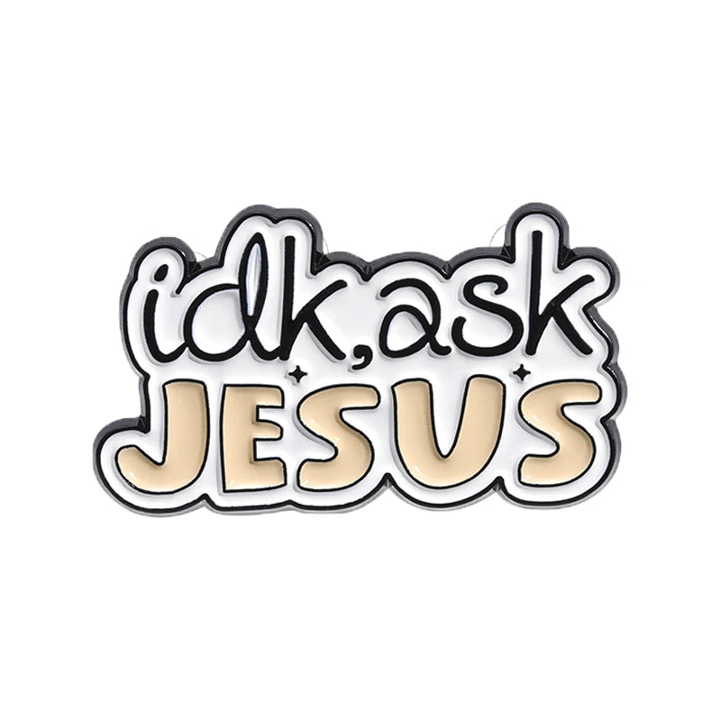 I Love Jesus Enamel Pins